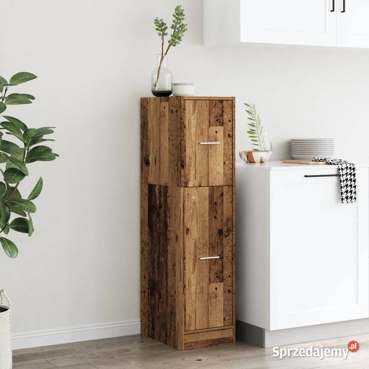 Szafka apteczna stare drewno 30x41x118 WM855167 Warszawa sprzedam