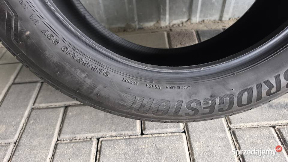 Opony letnie Bridgestone 225 55 R19 99V sprzedam