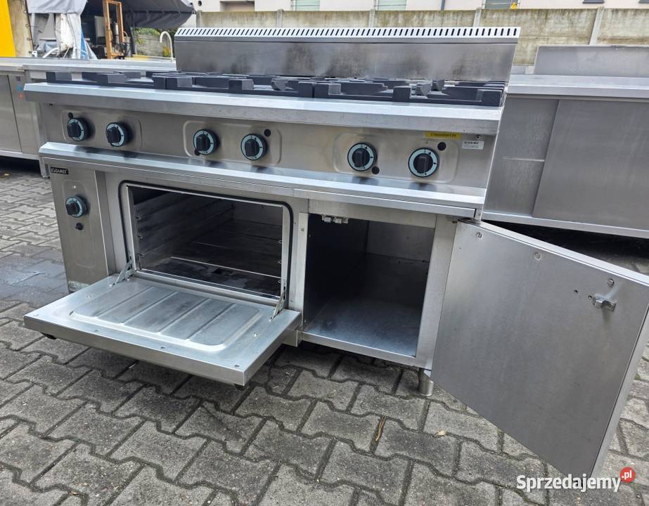 Kuchnia Gazowa 6 Palnikowa Z Piekarnikiem Nowe Skalmierzyce
