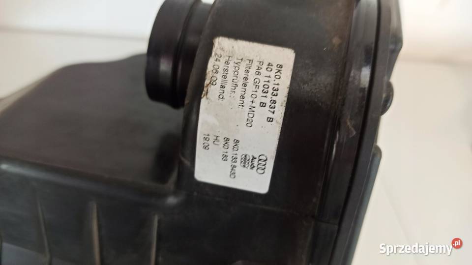 OBUDOWA FILTRA Z WLOTEM I DOLOTEM POWIETRZA A4 dolnośląskie