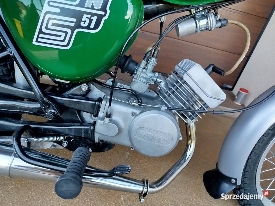 Simson S51 1989 r dwusuwowy Pajęczno