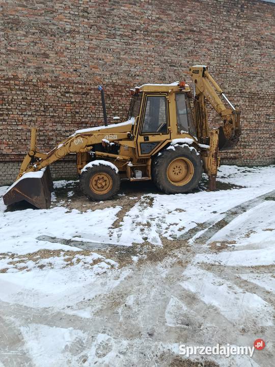 Koparko ładowarka CAT 428B 4x4 rewers wsp Zawiercie