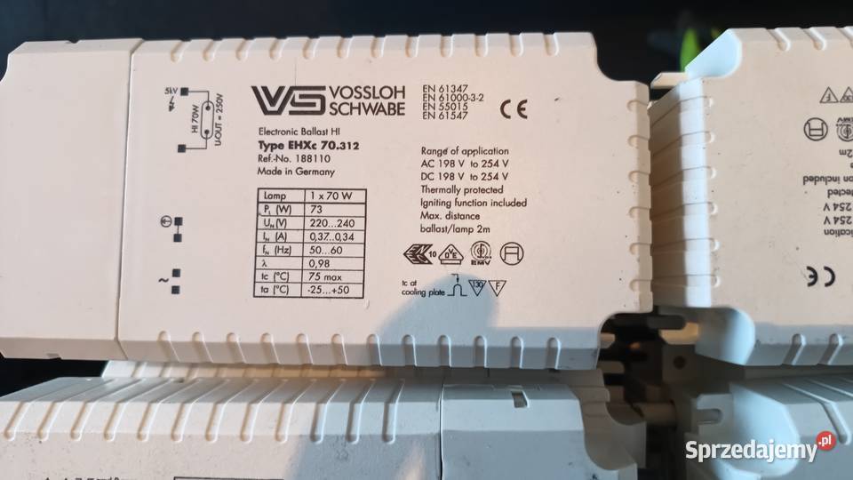 Statecznik Vossloh Schwabe Tereszpol-Kukiełki sprzedam