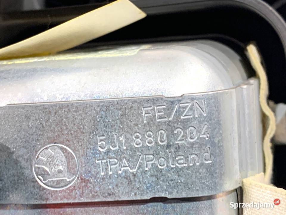 PODUSZKA POWIETRZNA PASAŻERA SKODA ROOMSTER