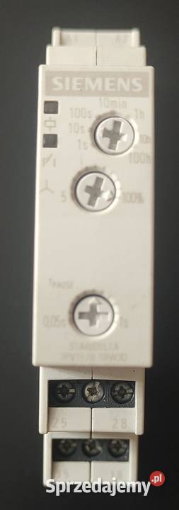 Przekaźnik czasowy SIEMENS GWIAZDATRÓJKĄT Łódź