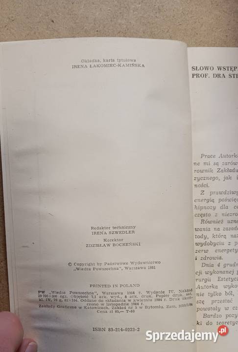 Maria Szulc Spotkania z podświadomością hipnoza Książki i Podręczniki