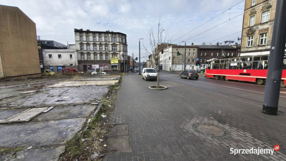 DZIAŁKA BUDOWLANA 1180 m2 Chorzów 3 Maja śląskie