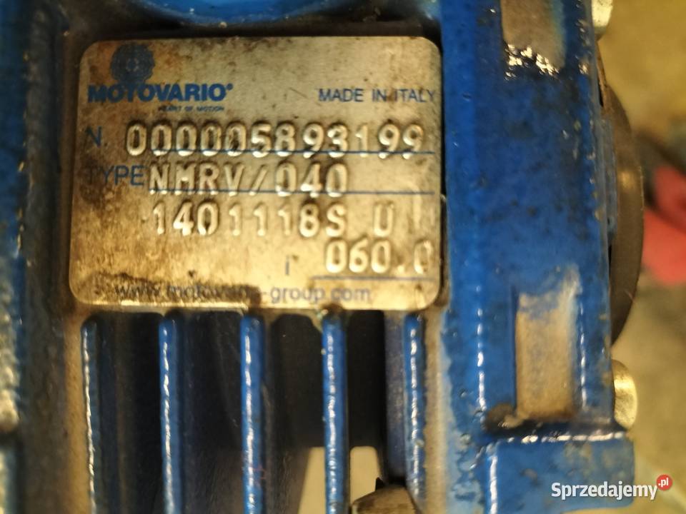Motoreduktor z hamulcem 11kw 30 obrmin kątowy Toruń