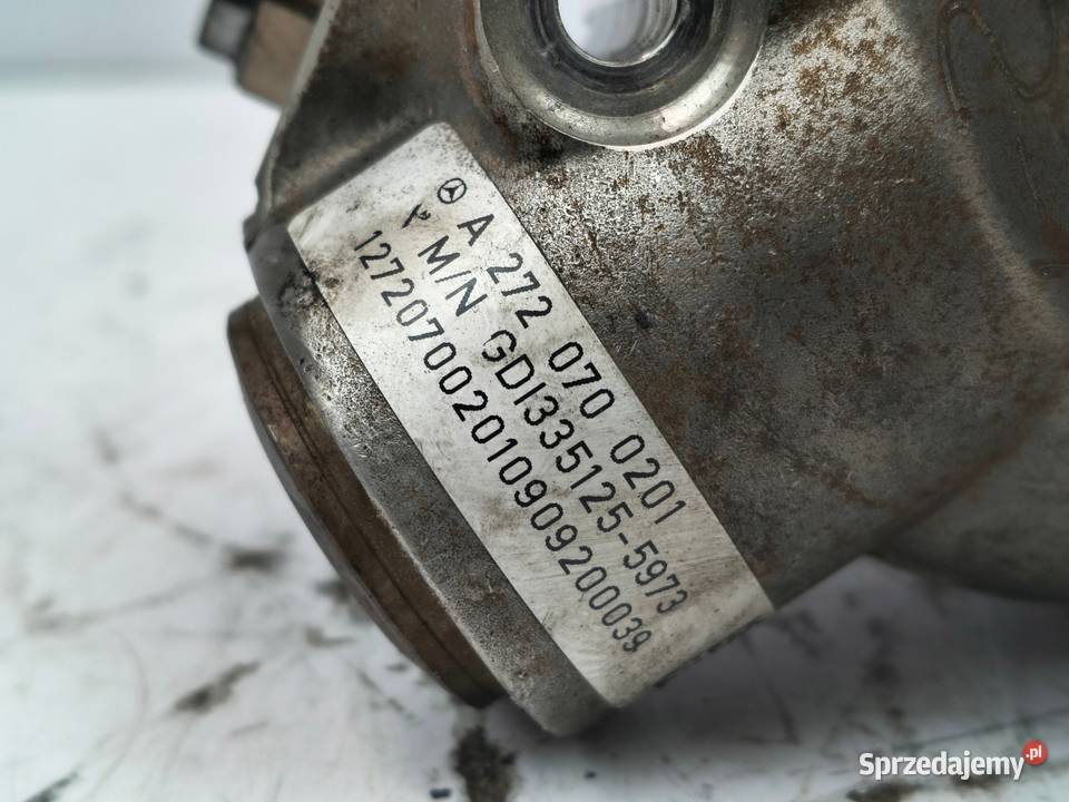 POMPA WTRYSKOWA Mercedes W212 35 V6 CGI paliwa Chełm