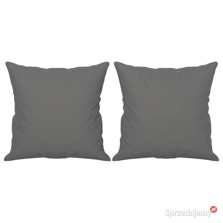 2osobowa sofa z poduszkami ciemnoszara 140 Warszawa