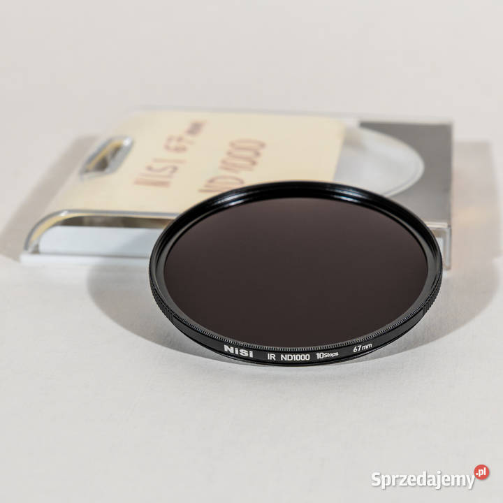 Filtr neutralnie szary NiSi IR ND1000 67mm Akcesoria Lidzbark sprzedam