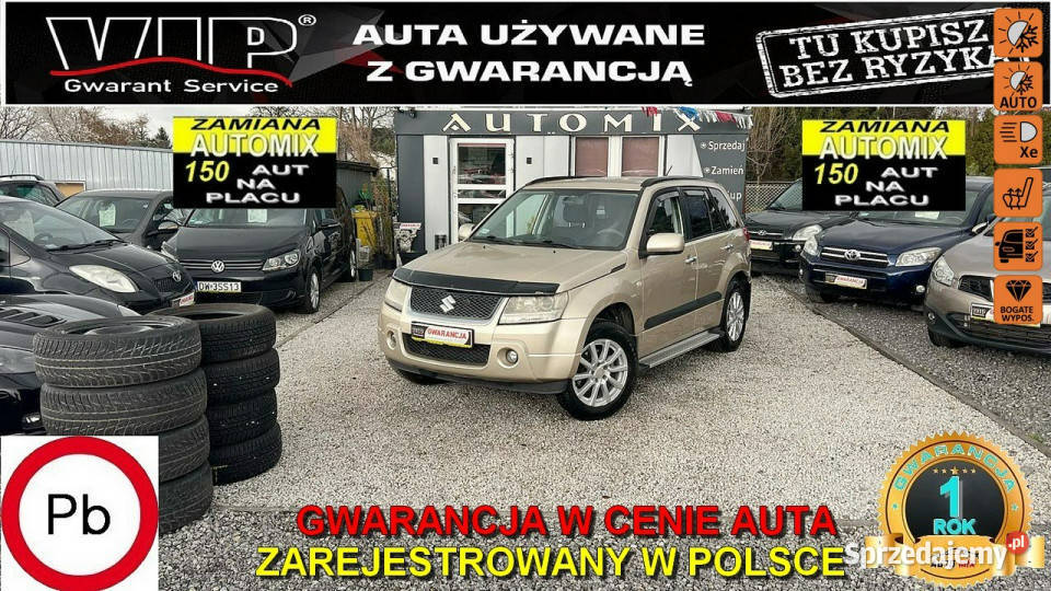 Suzuki Grand Vitara SPRZEDANY Benzyna 4x4 MEGA Świdnica