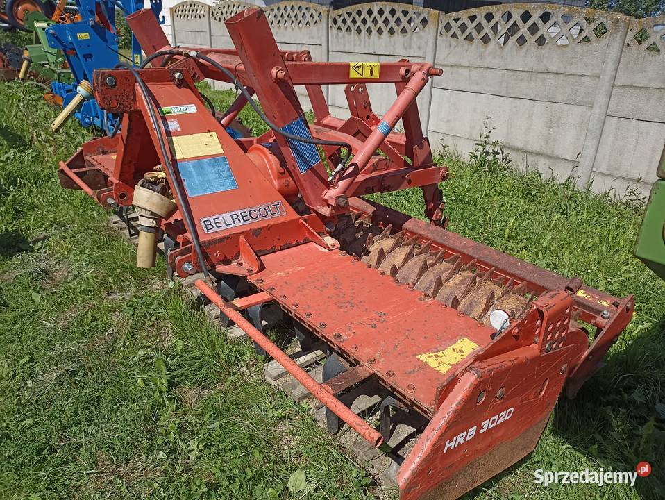 Brona wirowa KUHN HRB 302 3m Agregat aktywny Mostek