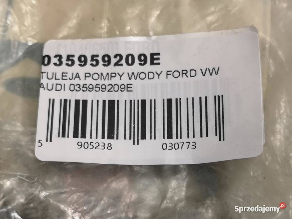 TULEJA POMPY WODY VOLKSWAGEN SHARAN 20 TDI