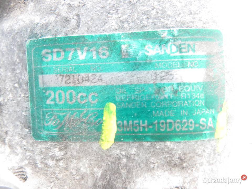 KOMPRESOR KLIMATYZACJI FORD FOCUS MK2 16 TDCi osobowe