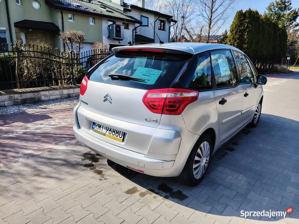 Citroen C4 Picasso 2008 18 Benzyna LPG 100 benzyna+LPG Mielec