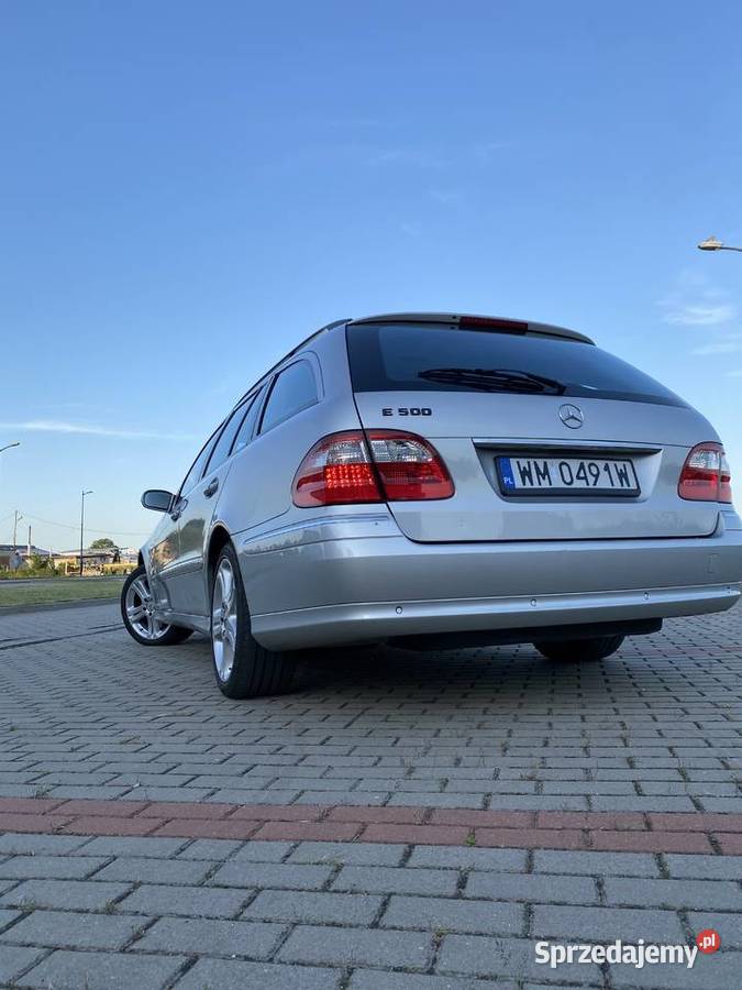 Sprzedam MercedesBenz w211 e500 BenzynaGaz Samochody osobowe Warszawa