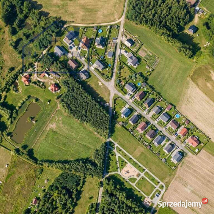 Działki budowlane jeziora w Adamowie Adamowo