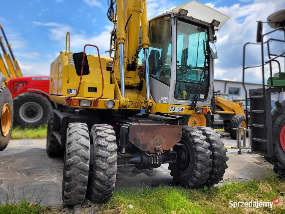 Atlas 1404 MK koparka kołowa kolejowa podkarpackie Zaklików