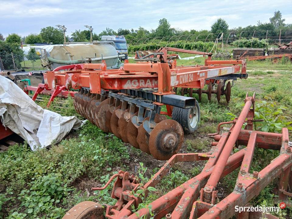 Brona talerzowa Agram 32m składana Talerzówka Bratoszewice