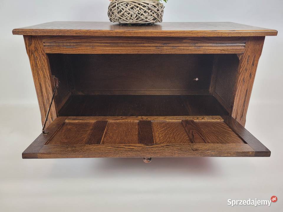 KuferSkrzynia dębowa 95cm Ławki zachodniopomorskie Białogard