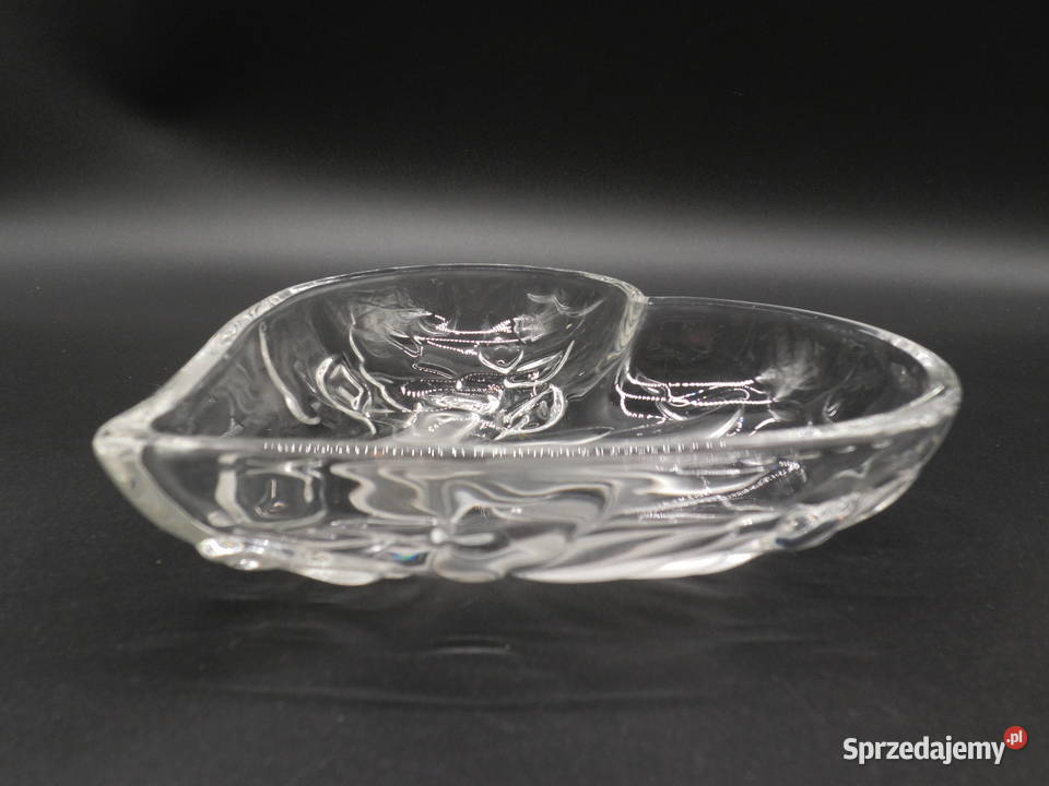 Kryształowa paterka w kształcie serca