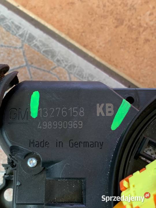 Przełącznik zespolony OPEL ASTRA H 13276158 KB Margonin sprzedam