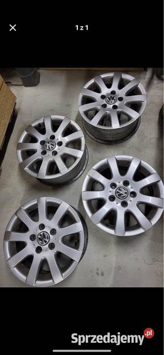 Felgi aluminiowe alufelgi vw passat bora jetta Średnica 16" Radomsko