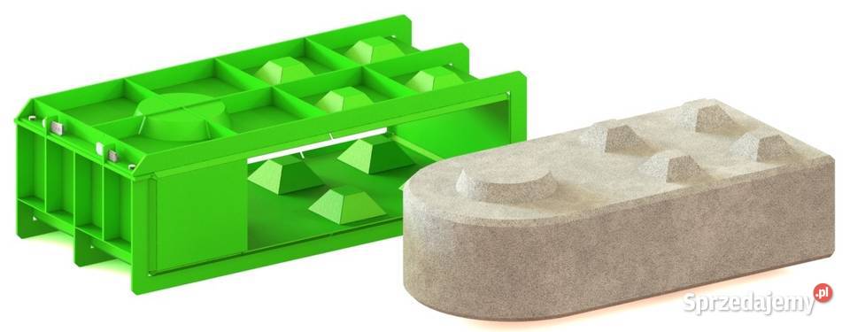 FORMA LEGO FORMA STALOWA BLOK BETONOWY 180X60X60 sprzedam