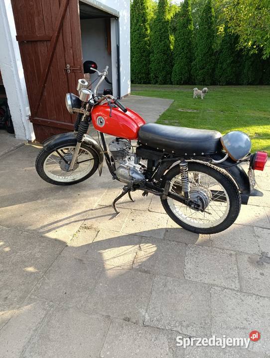 Wsk 125 na chodzie Ślesin