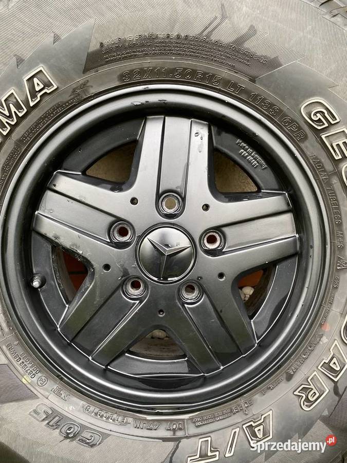 Alufelga G Klasa ET37 R15 41 sztuk