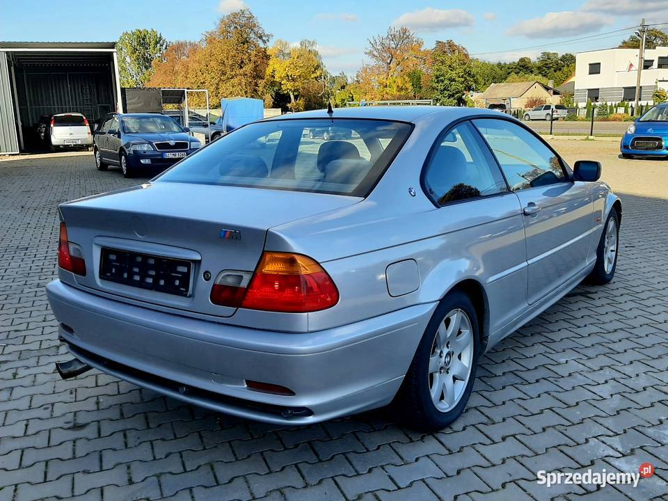 Zadbana BMW E46 Coupe 19 BenzynaCLIMATRONIC 118KM Zduńska Wola