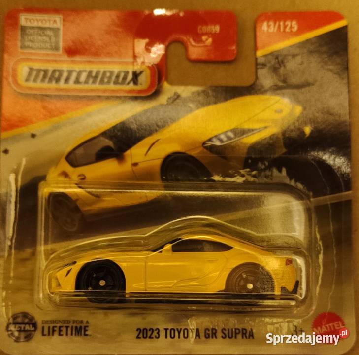Matchbox 2023 Toyota GR Supra 43125 model 164 Szczecin