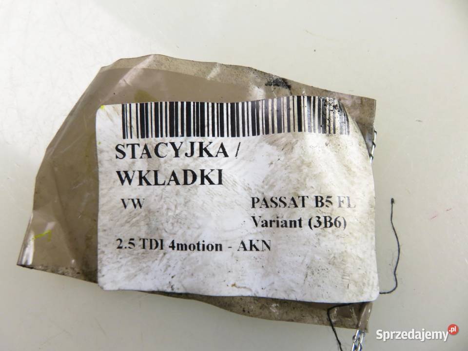 STACYJKA VW PASSAT B5 FL Variant 3B6 4B0905851B osobowe Motoryzacja