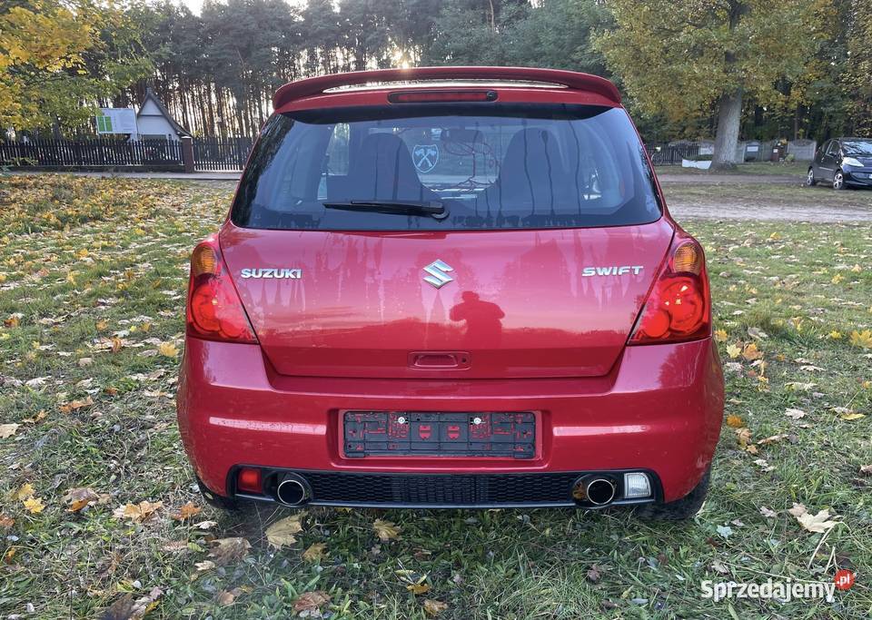 Suzuki Swift Sport 16 125 czerwony 17 Alu NAVI Zbąszyń