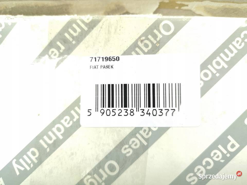 FIAT PASEK ROZRZĄDU 71719650 lubelskie