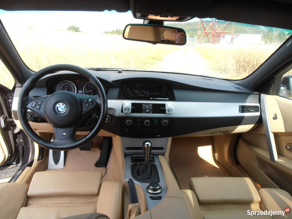 BMW 530xd E61 MPakiet Panorama Shadow Line klimatyzacja mazowieckie Warszawa