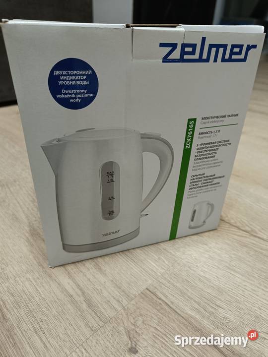 Czajnik bezprzewodowy ZELMER ZCK7616S podlaskie Białystok