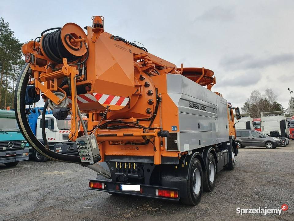 MAN WUKO Wiedemann Super 3000 z recyklingiem 6x4 Daleszyce