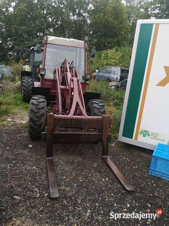 Kramer allrad 318 ładowarka lyzkokrokodyl widły małopolskie Trzyciąż
