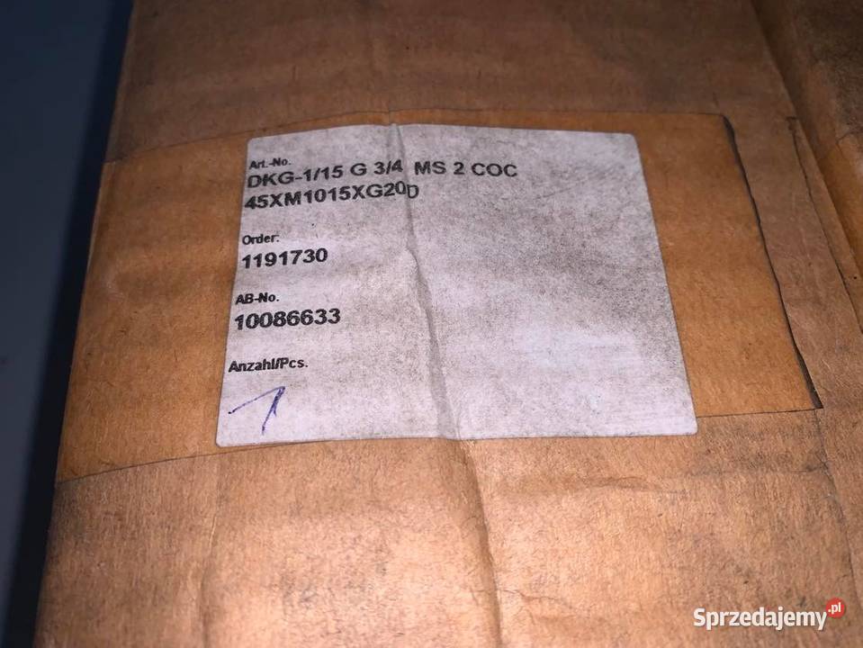 Meister Water Flow Switch DKG115 G 34 MS 2 COC Warszawa