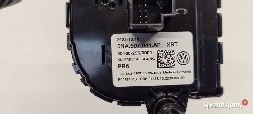 VW TIGUAN II ALLSPACE PANEL KLIMATYZACJI