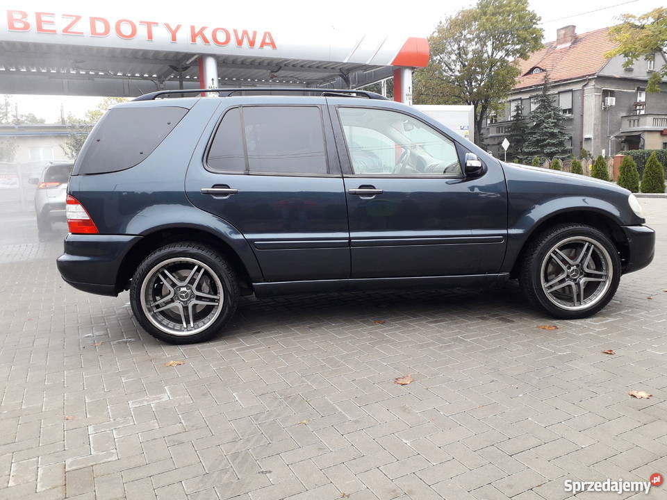 Mercedes ML 50 Benzyna Gaz Felga 20 Jasne benzyna+LPG wielkopolskie Ostrów Wielkopolski