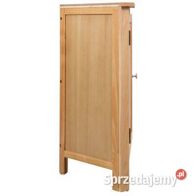 vidaXL Szafka narożna 59 x 45 x 80 lite drewno Warszawa