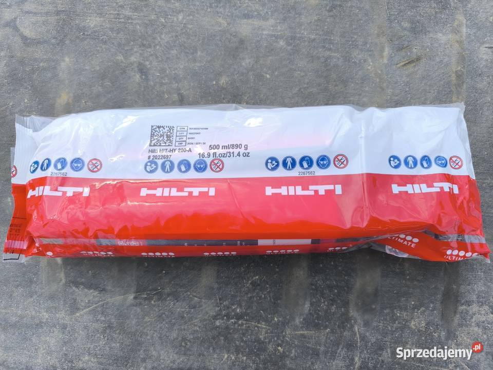HILTI Kotwa chemiczna żywica iniekcyjna HITHY podkarpackie Tarnobrzeg