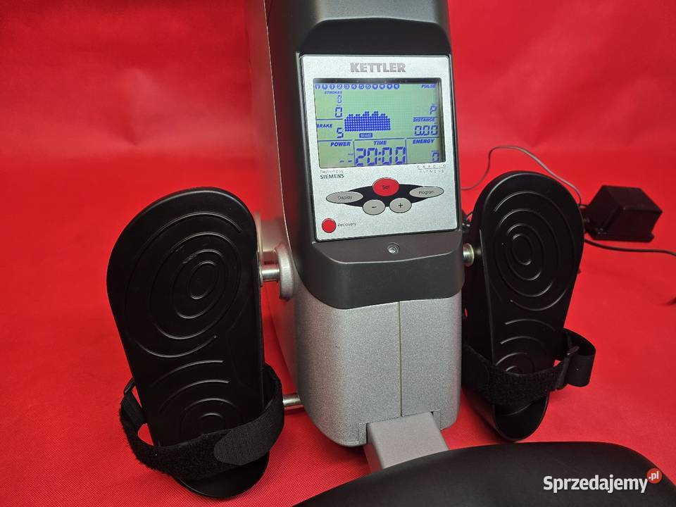 Piękny Mocny Wioślarz KETTLER COACH E ergocoach Ostrzeszów