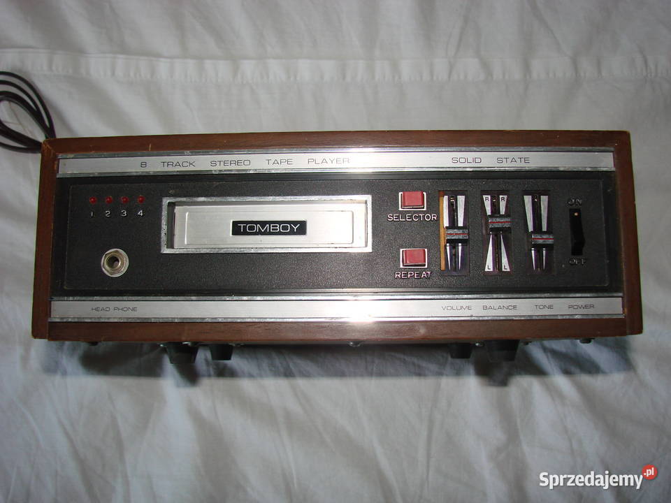 Tomboy stary magnetofon 8 ścieżkowy Pozostałe Pruszcz Gdański