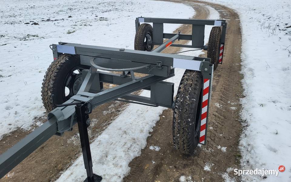 Dłużyca do drewna wóz metalowy Woźniki