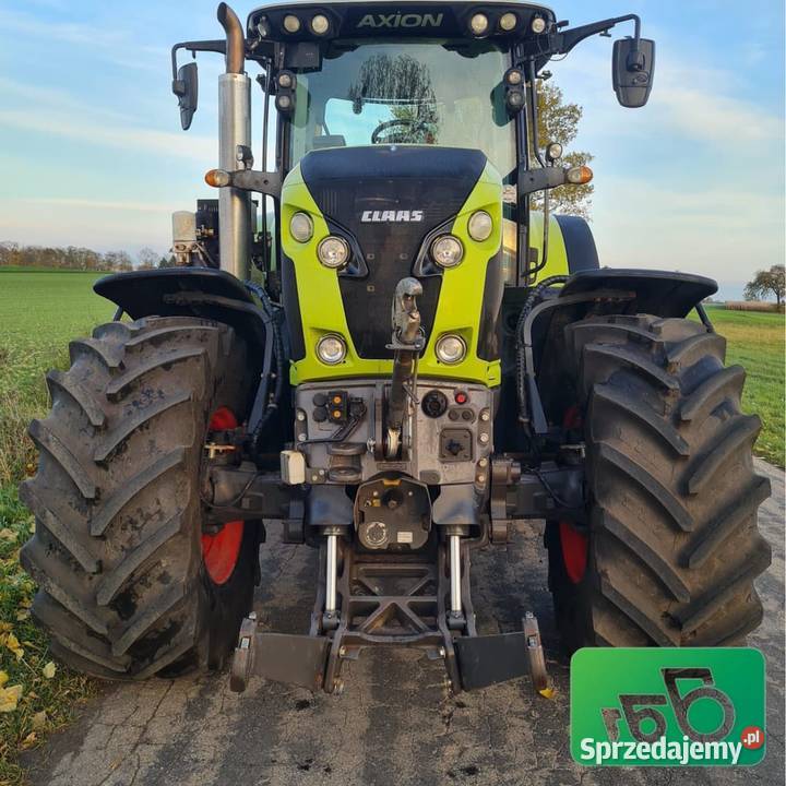 Ciągnik Rolniczy Claas Axion 850 CEBIS Full 2015 wielkopolskie Wilkowo