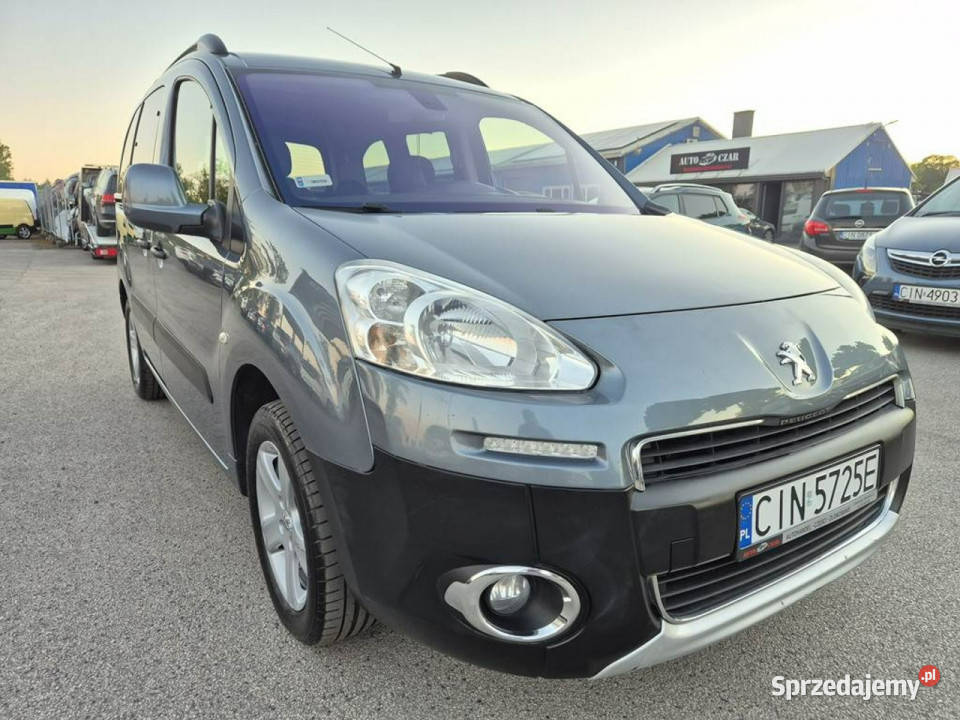 Peugeot Partner II 16HDI 92 Tepee II 2008 Rok produkcji 2013 Gniewkowo